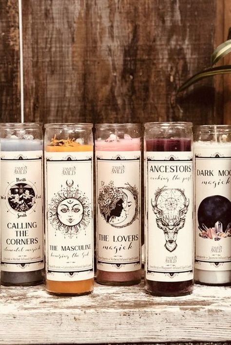 Candles Witch, Witchy Candles, Homemade Scented Candles, Soya Mumu, Spell Candles, Ljubljana Slovenia, Witch Candles, Candle Magick, Candle Aesthetic