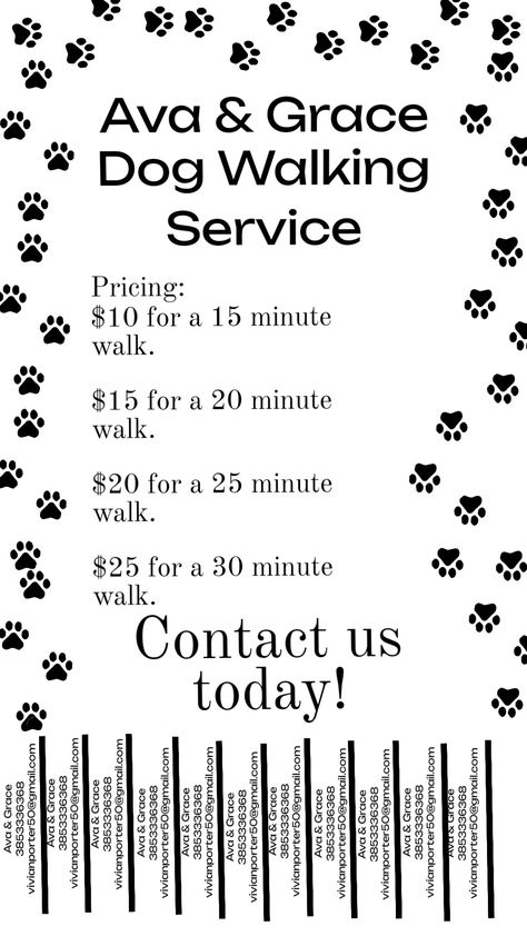 Our dog walking business Dog Walking Poster Ideas, How To Start A Dog Walking Business, Pet Sitting Flyer Ideas, Dog Walking Flyer Ideas, Dog Walking Poster, Dog Walking Business Names, Pet Sitting Flyer, Dog Walker Flyer, Dog Walking Flyer