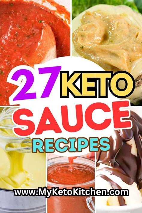 The best way to turn keto dishes into delicious and flavorsome creations is with tasty keto sauce. Not only do they add flavor, but keto sauces can improve the fat content in your favorite ingredients. Below is a list of our favorite recipes. Keto Cocktail Sauce Recipe, Keto Donair Sauce, Keto Duck Sauce, Keto Sauces List, Keto Meat Sauce, Keto Hoisin Sauce Recipe, Keto Sauce Recipes, Carnivore Sauces Recipes, Keto Sweet And Sour Sauce