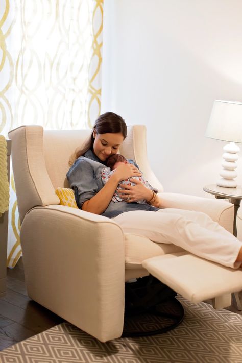 Little Castle Home Nursery Glider Reclining Glider Nursery, Rocking Recliner Nursery, Recliner Nursery Chair, Glider Recliner Nursery, Reclining Rocking Chair Nursery, Recliner In Nursery, Nursery Chairs Comfy, Comfy Rocking Chair Nursery, Glider Nursery Chair