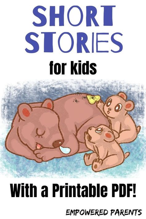 Your kids will love these funny short stories about animals! You can print the PDF download and read them to your preschool or kindergarten child. They make perfect bedtime stories! Grab this free printable for your little ones and enjoy reading together. #kids #parenting #reading #bedtime #stories #momlife Bedtime Stories For Kids Free, Short Story About Animals, Bedtime Stories For Toddlers, Story Books For Toddlers, Free Stories For Kids, Short Funny Stories, English Moral Stories, Funny Stories For Kids, Bed Time Stories