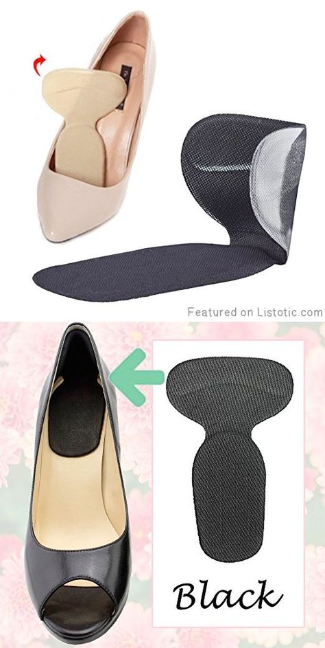 Shoe Hacks, Best High Heels, Walking In Heels, Cute High Heels, Shoes Hack, Heel Grips, Beautiful High Heels, Shoe Inserts, Hacks Diy