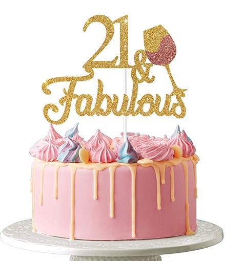 Cheers To 60 Years Cake, Cheers To 70 Years, First Birthday Floral, Cheers To 21 Years, Cheers To 60 Years, Rose Gold Cake Topper, Happy 70th Birthday, Rhinestone Cake Topper, Birthday Cake Decorations