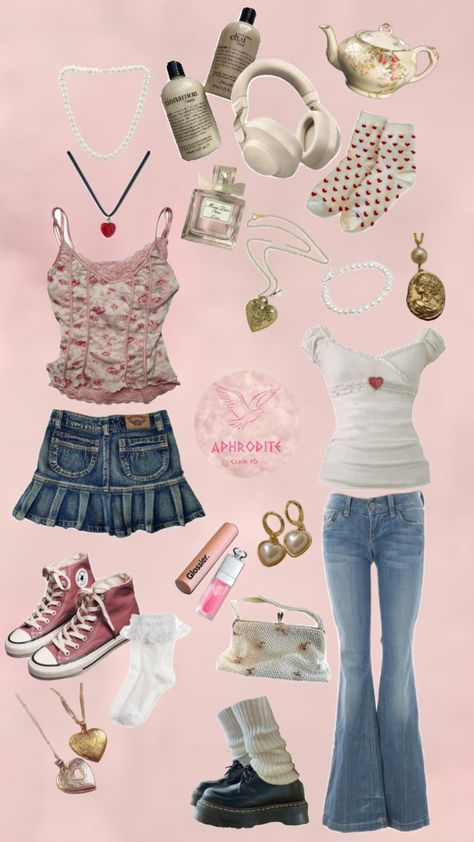 #aphrodite #daughterofaphrodite #outfit #percyjackson #cabin10 Taurus Midheaven, Aphrodite Core, Cabin 10 Aphrodite, Silena Beauregard, Cabin Outfit, Aphrodite Cabin, Daughter Of Aphrodite, Cabin 10, Percy Jackson Outfits