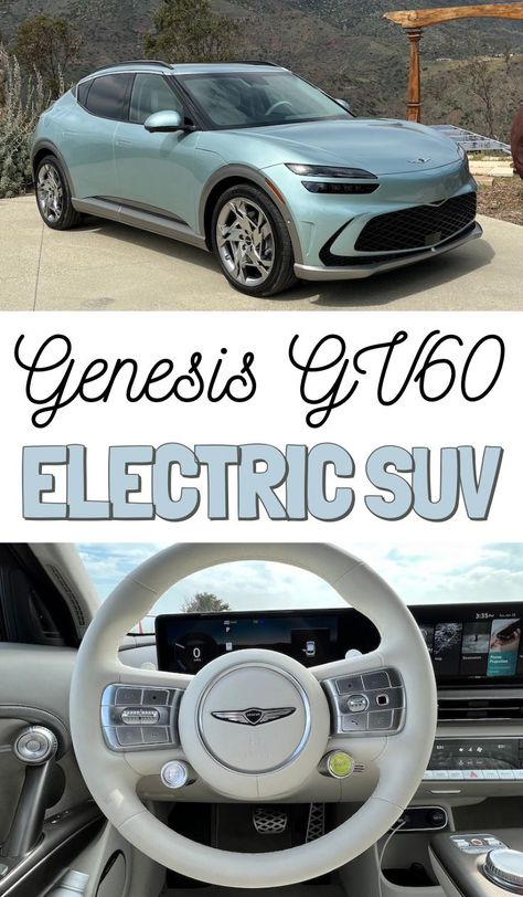 Luxury Electric Cars, Ev Car Electric Vehicle, Genesis Suv, Genesis Gv60, Crossover Vehicles, Best Suv Cars, Ev Suv, Dream Whip, Crossover Cars