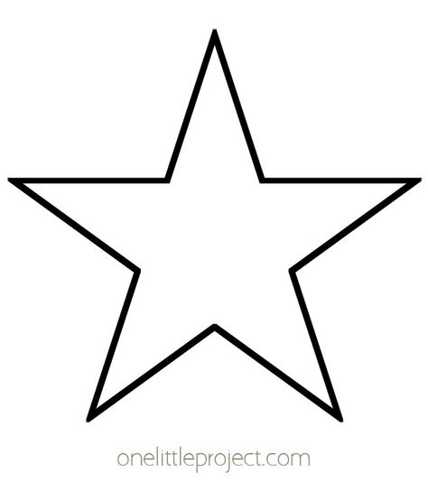 Star Layout Design, Easy Stars Drawings, Star Sillouhette, 5 Point Star Template, Star Patterns Printable, Star Shapes Template Free Printable, Star Images Free Printable, Easy Star Drawings, Star Cutouts Template