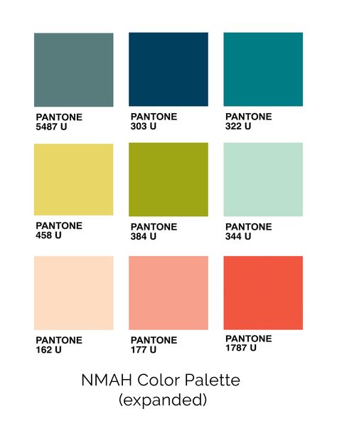 WA11-9 NMAH expanded color palette 11 Color Palette, 9 Colour Palette, Pantone Color Palette 2023, 2023 Color Pallet Trends, 9 Colors Palette, Color Palette 9 Colors, Vibrant Color Schemes Colour Palettes, Modern Rainbow Color Palette, Colour Palette 2023