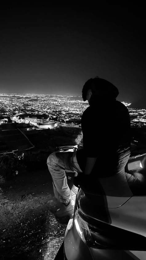 Guy With Car Aesthetic, Car Pics At Night, Cars Night Aesthetic, Car Poses Men, Best Poses For Boys, Best Island Vacation, Night Bike Ride, Dance With The Devil, City Life Photography