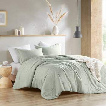 Sage Green Comforter Set Green Comforter Bedroom, Green Comforter Sets, Green Comforter, Floral Comforter Sets, Sage Green Bedroom, Twin Xl Comforter, Floral Comforter, Green Bedding, Soft Comforter