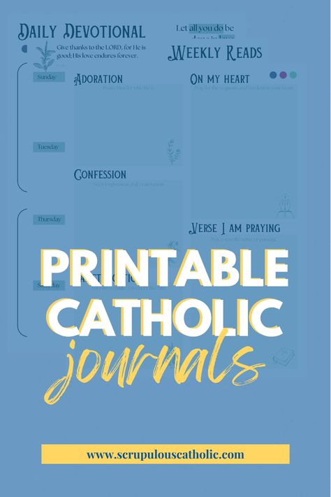 Printable Catholic Prayer Journals Prayer Bullet Journal, Act Of Contrition Prayer, Acts Retreat, Bible Journal Template, Catholic Prayer For Protection, Prayers For The Sick, Catholic Journaling, Catholic Bible Study, Act Of Contrition