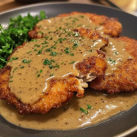 Instagram Pork Schnitzel With Dijon Gravy, Italian Stromboli Recipe, Breaded Cutlets, Dijon Gravy, Pillsbury Pizza Crust, Italian Stromboli, Pillsbury Pizza, Pork Mince Recipes, Pork Cutlet