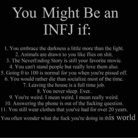 Infj Witch, Infj Dark Side, Dark Infj, Infj Books, Infj 6w5, Infj Empath, Infj Humor, Infj Psychology, Meyers Briggs