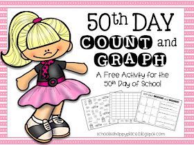 School Is a Happy Place: 50th Day of School 50s Day At School, 50 Days Of School, Tree Kindergarten, Hundred Days Of School, 50th Day Of School, Second Grade Classroom, Calendar Math, 100 Day Of School, 100 Days Smarter