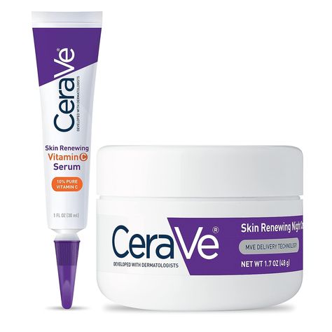 Cerave Vitamin C Serum, Cerave Skincare, Hyaluronic Acid Moisturizer, Night Face Cream, Beauty Skin Care Products, Latest Tech Gadgets, Night Moisturizer, Serum Cream, Skin Care System