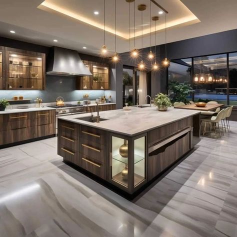 Big Kitchen Ideas, Big Kitchen Design, Best Kitchen Colors, Classic Kitchen Design, Modular Kitchen Designs, Kitchens Luxury, Dream Kitchens Design, Kitchen Design Plans, Contemporary Kitchen Design