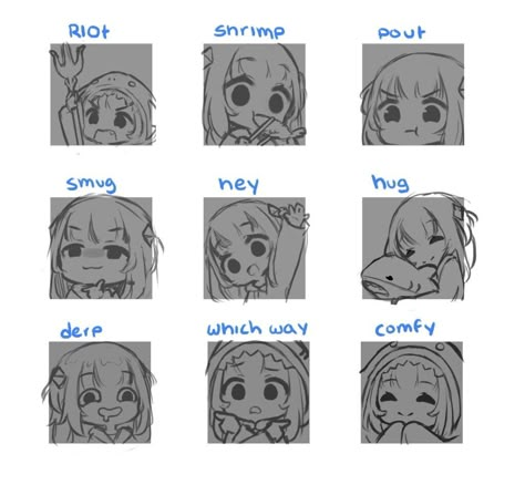 Chibi Emotes Twitch Template, Annoyed Chibi, Draw Glasses, Glasses Tutorial, Chibi Expressions, Twitch Emotes Ideas, Twitch Emoji, How To Draw Glasses, Vtuber Emotes