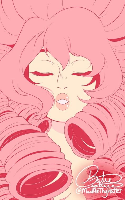 An Anime, Steven Universe, Pink Hair, Anime Character, Universe, Anime, Hair, Pink