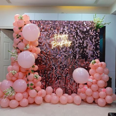 Design Balloon, Party Theme Decorations, Cradle Ceremony, Party Organisers, Happy Birthday Decor, Simple Birthday Decorations, Birthday Party Theme Decorations, Birthday Event, Hand Crafts For Kids