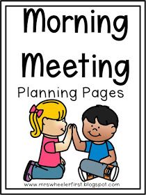 Responsive Classroom Morning Meeting Kindergarten, Morning Messages Preschool, First Grade Morning Meeting Routine, Morning Meeting For Kindergarten, 2nd Grade Morning Meeting Ideas, Morning Meeting Messages Kindergarten, Morning Message Preschool, Morning Messages For Kindergarten, Morning Meeting Preschool