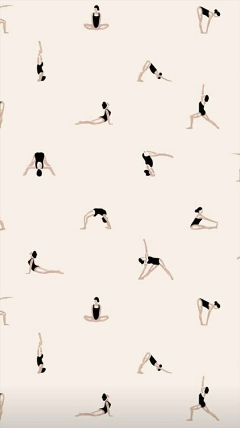 Pilates Wallpaper Iphone, Yogalates Aesthetic, Yoga Wallpaper Backgrounds, Pilates Graphic, Pilates Wallpaper, Pilates Illustration, Yoga Wallpaper, Yoga Illustrations, Yoga Background