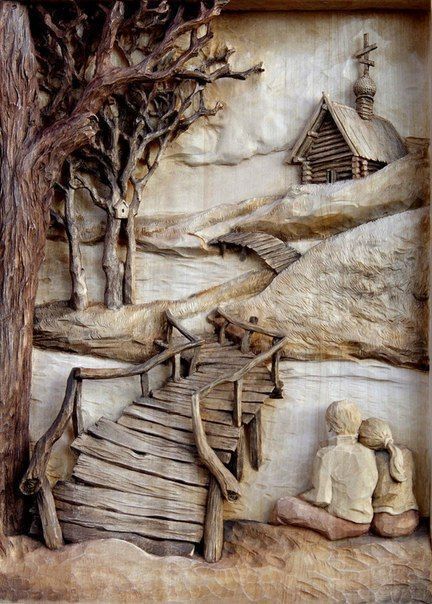 Art Sculpture En Bois, Art Pierre, Plans Architecture, Driftwood Crafts, Wood Carving Patterns, Wood Burning Art, Wood Plans, Wood Carving Art, Driftwood Art