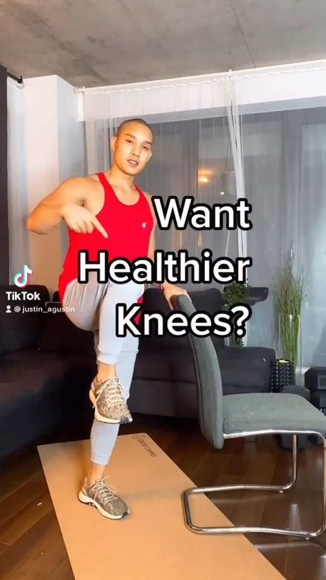 Knee Pain Relief Exercises, Knee Strengthening, Bad Knee Workout, Knee Strength, Weak Knees, Knee Strengthening Exercises, How To Strengthen Knees, Knee Pain Exercises, Bad Knees