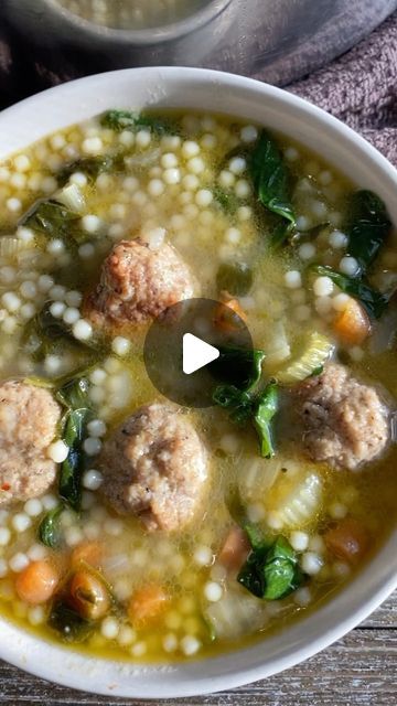 Sausage Meatballs, Wedding Soup, Meatball Soup, Soup Season, Chicken Soup, Italian Wedding, Broth, Meatballs, Soup Recipes