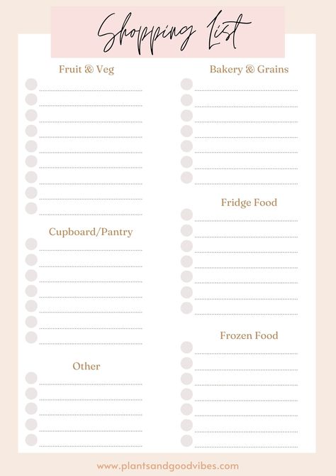 Shopping Lists Templates, Goodnotes Shopping List Template, Shopping List Template Aesthetic, Grocery List Template Aesthetic, Free Printable Shopping List Templates, Shopping List Printable Free, Food Shopping List Template, Grocery Shopping List Template, Ipad Templates