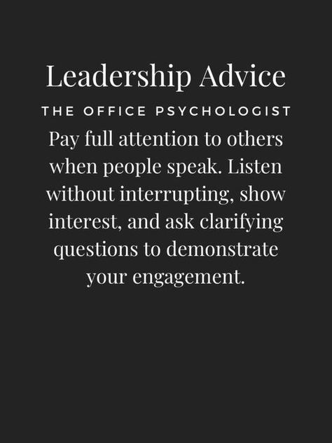 Listen with the intention of learning something not to respond. #caree... | TikTok Leadership Development Team Building, Supervisor Quotes, Hygge Manifesto, Inclusion Quotes, Leadership Quotes Work, Teacher Leadership, Leadership Advice, Good Leadership Skills, Leadership Quotes Inspirational