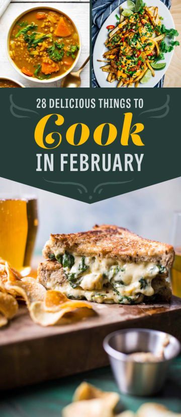 28 Delicious Things To Cook In February February Food Ideas, February Dinner Ideas, February Dinners, Dinner Ideas Videos, February Meals, February Food, February Recipes, Slow Cooker Chicken Healthy, Breakfast Enchiladas