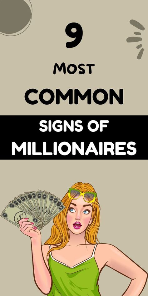 Curious about the signs of millionaires? Here are the 9 most common traits they share! Learn the habits, behaviors, and lifestyle choices that can indicate a millionaire mindset. Unlock the secrets to financial success and see how you can adopt these millionaire habits. Millionaire Habits, Millionaire Success Habits, Investment Strategies, Keeping Up Appearances, Wealthy Lifestyle, Wealthy People, Success Habits, Become A Millionaire, Freelance Writer