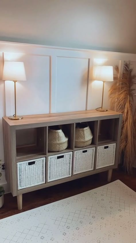 Black Ikea Cube Shelves, White Cubby Storage, Cube Storage Under Window, Modernize Cube Storage, Diy Cube Storage Dresser, Refinish Cube Organizer, Cubby Dresser Ideas, Cube Shelf Entryway Ideas, Cube Cabinet Ideas