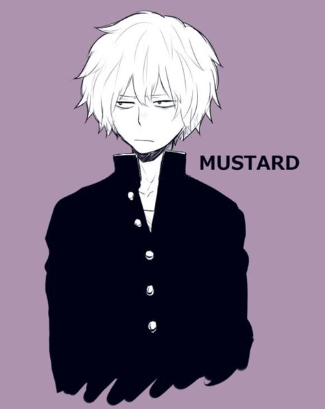 Mustard Mha, Bnha League Of Villains, Gang Orca, Damien Thorn, Tenko Shimura, Shigaraki Tomura, League Of Villains, Tomura Shigaraki, Mha Stuff