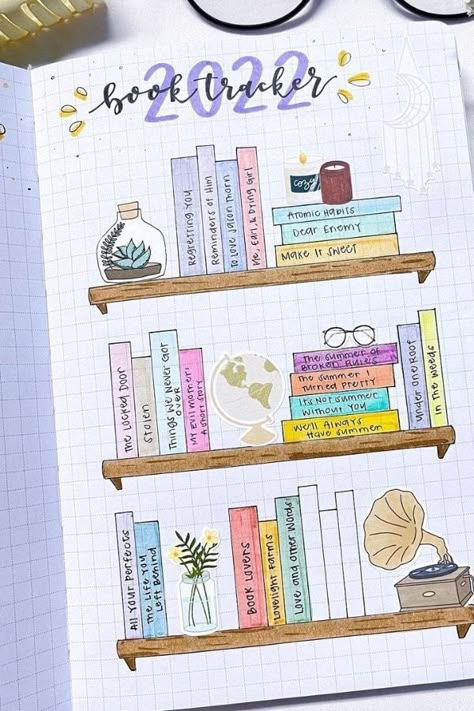 Bullet Journal Ideas For Students, Journal Ideas For Students, Bullet Journal Reading List, Bullet Journal Topics, Journal 2025, Bullet Journal Lists, Reading Journal Ideas, Book Journal Ideas, Journal Ideas Templates