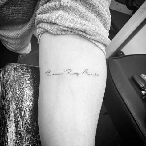 Baby Name Tattoo Ideas, Tattoo Ideas For Parents, Sons Name Tattoos, Kids Name Tattoo, Small Name Tattoo, Names Tattoo, Name Tattoo Ideas, Name Tattoos For Moms