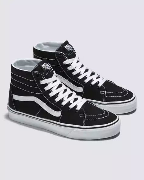 Shop Sk8 Hi Range | Women Shoes & Men Shoes | Vans Sk8 Hi Vans, Vans Outfit, Shoes Vans, Vans Sk8 Hi, Ankle Support, Sk8 Hi, Bold Style, Vans Sk8, Side Stripe