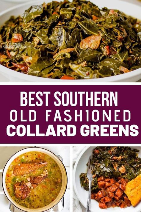 Soul Food Collard Greens, Collard Greens Recipe Soul Food, Southern Collard Greens Recipe, Best Collard Greens Recipe, Easy Collard Greens Recipe, Greens Recipe Soul Food, Southern Collard Greens, Smoked Turkey Wings, Cooking Soul Food