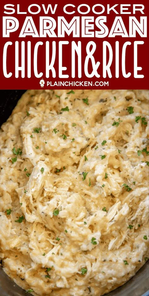 Easy Chicken Crockpot Dump Recipes, Garlic Parmesan Chicken And Rice Crockpot, Ranch Chicken And Rice Crockpot, Slow Cooker Ranch Chicken Recipes, Chicken Crockpot Recipes Lipton Onion, Cheap Easy Fast Dinners For Family, Four Ingredient Crockpot Recipes, Summer Recipes Dinner Easy Chicken, Crockpot Only Recipes