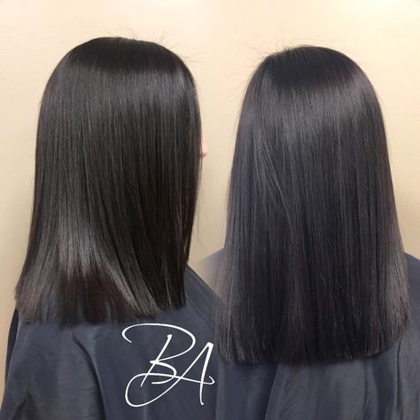 Black Hair Long Bob Hairstyles, Long Bob Haircuts Black Hair, Medium Length Haircut For Black Hair, Straight Black Hair Medium Length, Haircut Length Ideas, Jet Black Hair Shoulder Length, Short Hair Cuts Black Hair, Straight Cut Hair Short, Medium Black Hair Straight