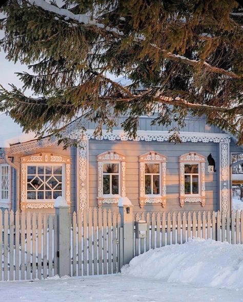 Russian Architecture, True Homes, Countryside House, Summer Cottage, January 27, Feb 13, Village Houses, Dream House Exterior, Wooden House