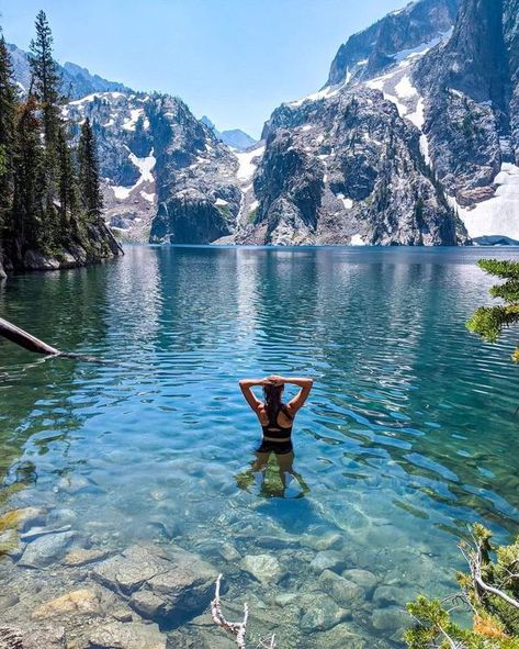 I grew up in Idaho | Sawtooth Wilderness In Idaho, USA | Facebook Selkirk Mountains Idaho, Sun Valley Idaho Summer, Tetonia Idaho, Idaho Aesthetic, Idaho Living, Idaho Camping, Pnw Vibes, Idaho Mountains, Post Falls Idaho