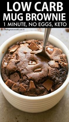 1 Minute Mug Cakes, Octavia Recipes, Mug Brownie Recipes, Microwave Snacks, Grain Free Vegan, Dessert Oreo, Brownie In A Mug, Low Carb Brownies, Postre Keto