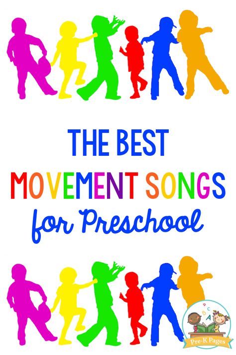 Music And Movement Lesson Plan Preschool, Preschool Movement Songs, Action Songs For Kids, Preschool Music Theme, Preschool Movement Activities, Movement Songs For Preschool, Transition Songs For Preschool, Preschool Movement, Songs For Preschool