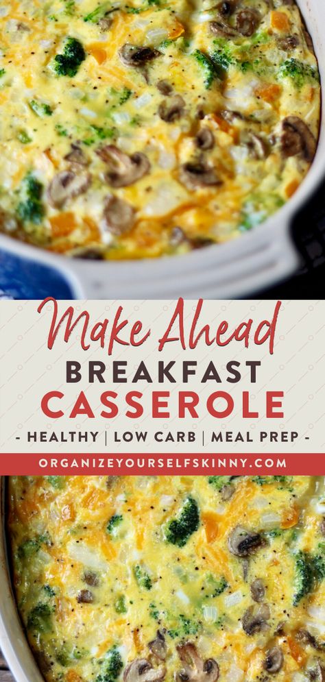 Breakfast Casserole Meal Prep, Casserole Meal Prep, Casserole Meal, Veggie Breakfast Casserole, Vegetarian Casserole Recipes, Vegetarian Breakfast Casserole, Paleo Breakfast Casserole, Easy Meal Prep Recipes, Healthy Vegetarian Breakfast