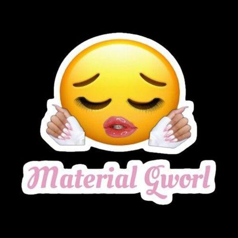 For The Group Chat, Slay Queen Reaction Pic, Material Gworl Aesthetic, Material Gworl Pfp, Material Gurl Pfp Funny, Family Group Chat Profile Pictures Aesthetic, Meme Emojis No Background, Slay Queen Wallpaper, Group Chat Cover Photo