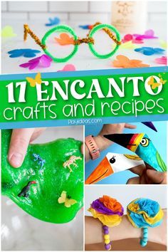 Are your kids huge Encanto fans? So are we! These fun Encanto crafts are perfect for family movie night or for an Encanto-themed party. Encanto Crafts For Kids, Encanto Crafts, Globe Balloons, Fiesta Flowers, Store Outfits, Encanto Birthday, Movie Crafts, Summer Dance, Disney Movie Night