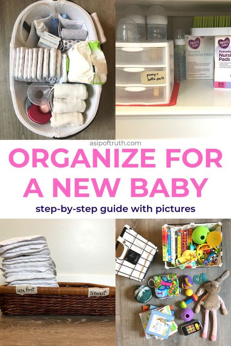 Nesting Organization, Organize Baby Stuff, Baby Room Organization, Nursing Pads, Baby Care Tips, Preparing For Baby, Before Baby, Quotes About Motherhood, Baby Prep