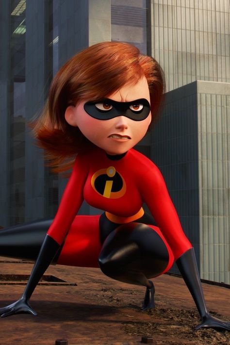 From Pixar’s Incredibles II (2019) The Incredibles 2004, Mrs Incredible, Disney Incredibles, Incredibles 2, Images Disney, Disney Pixar Movies, Pixar Characters, Animation Movie, Pixar Movies