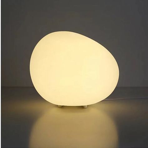 Sphere Lamp, Minimalist Tables, Lampe Decoration, Beacon Of Light, Night Light Lamp, White Lamp, Bedside Table Lamps, Luz Natural, Light Installation