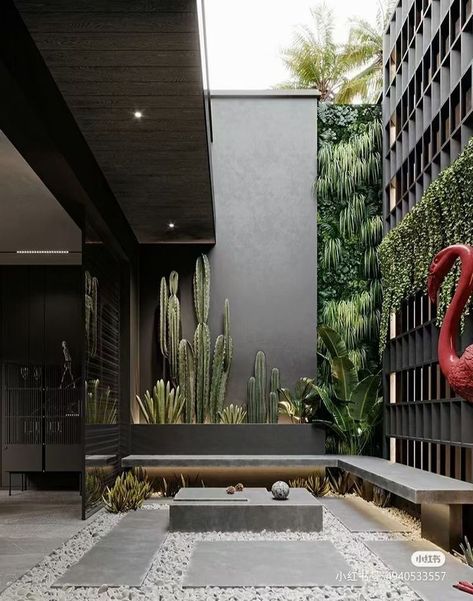 Modern Courtyard, Courtyard Gardens Design, Rooftop Design, Courtyard Design, Casa Country, Patio Interior, Terrace Design, Outdoor Gardens Design, Backyard Garden Design